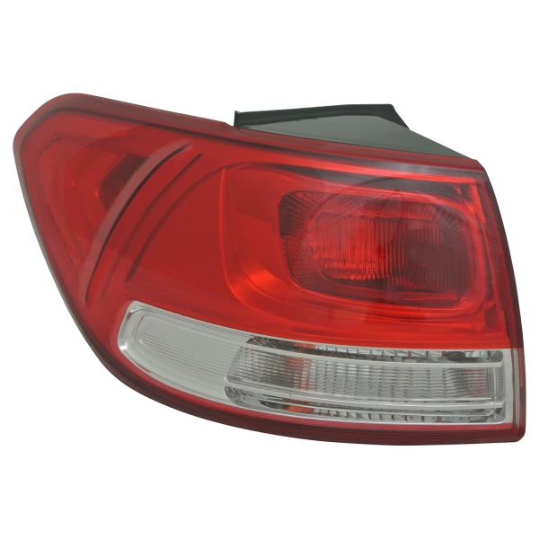 TYC Driver Side Outer Replacement Tail Light 11-6780-00-9