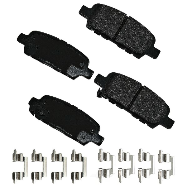 Akebono Performance™ Ultra-Premium Ceramic Rear Brake Pads ASP905A