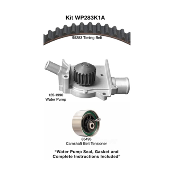 Dayco Timing Belt Kit With Water Pump WP283K1A