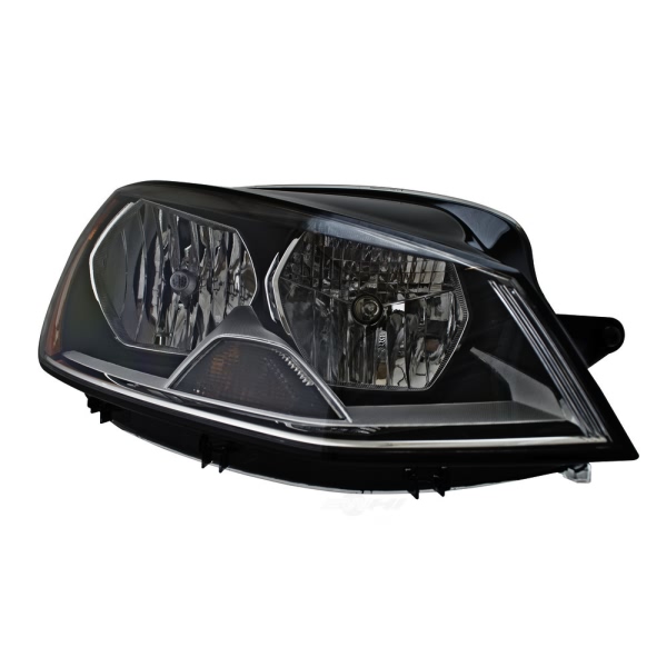 Hella Headlight Assembly - Passenger Side 011956241