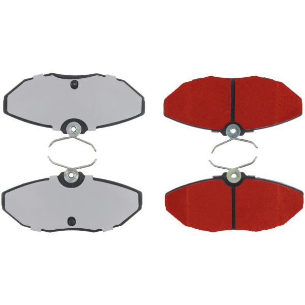 Centric Posi Quiet Pro™ Semi-Metallic Rear Disc Brake Pads 500.09440