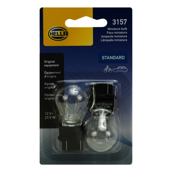 Hella 3157Tb Standard Series Incandescent Miniature Light Bulb 3157TB