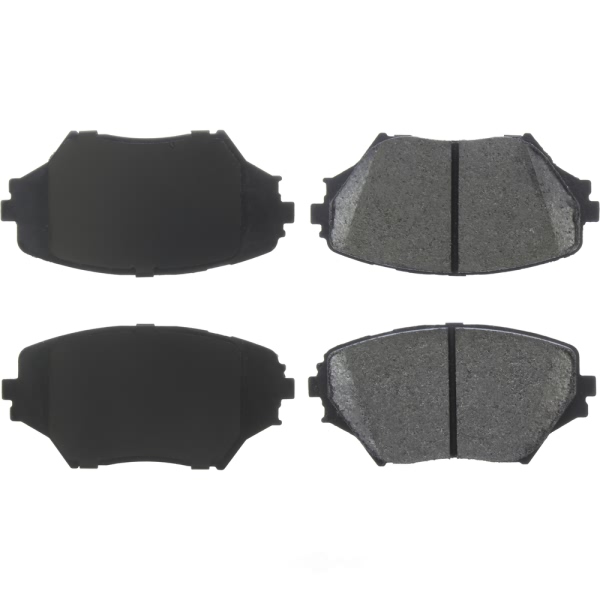 Centric Posi Quiet™ Extended Wear Semi-Metallic Front Disc Brake Pads 106.08620