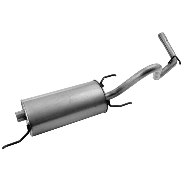 Walker Quiet Flow Stainless Steel Oval Aluminized Exhaust Muffler And Pipe Assembly 56206