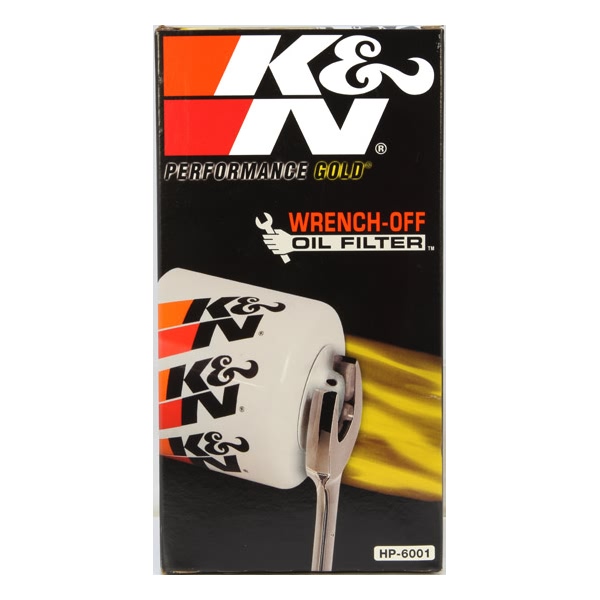 K&N Performance Gold™ Wrench-Off Oil Filter HP-6001