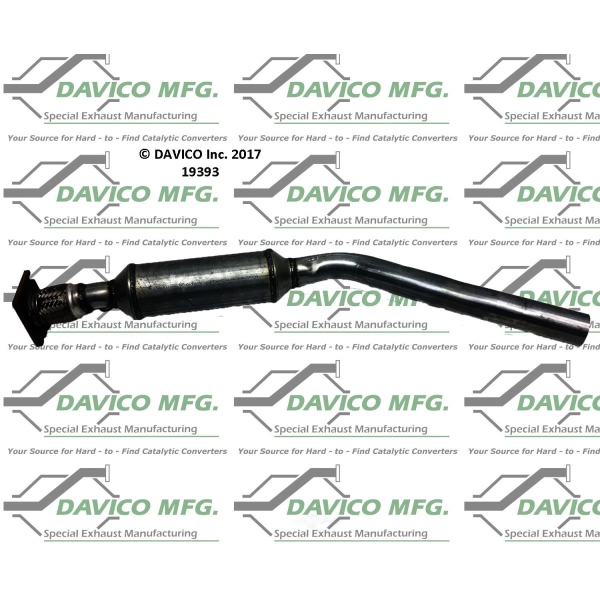 Davico Direct Fit Catalytic Converter and Pipe Assembly 19393