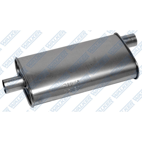 Walker Soundfx Steel Oval Direct Fit Aluminized Exhaust Muffler 18144