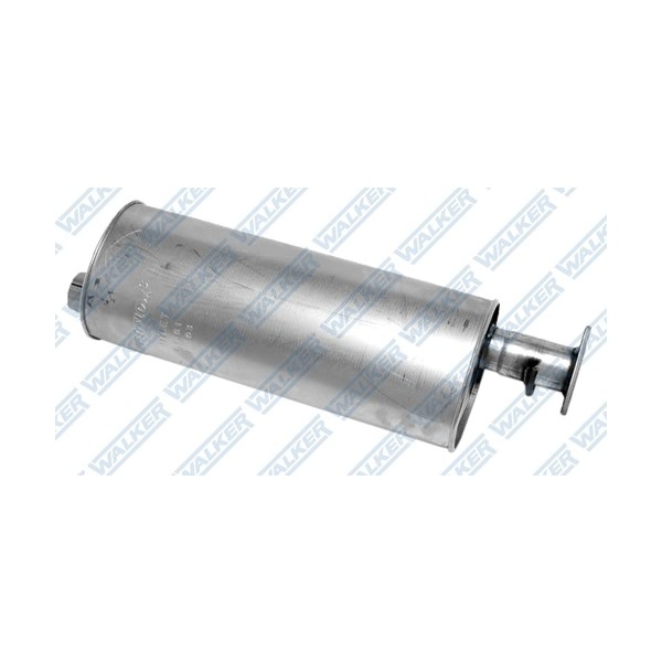 Walker Quiet Flow Stainless Steel Oval Aluminized Exhaust Muffler 21391