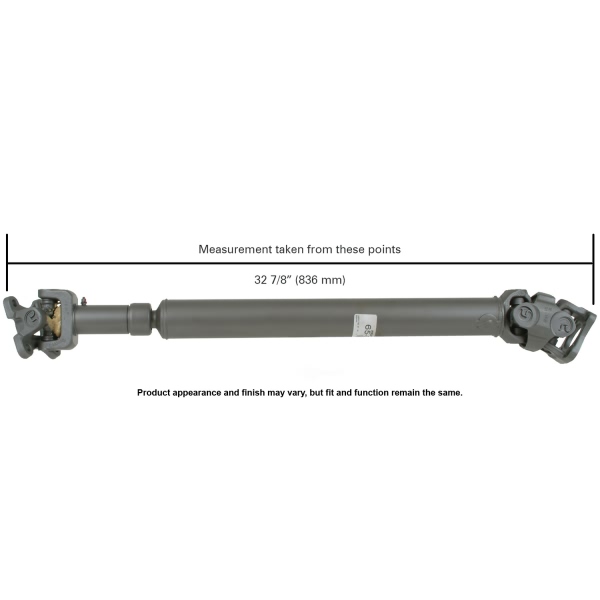 Cardone Reman Remanufactured Driveshaft/ Prop Shaft 65-9624