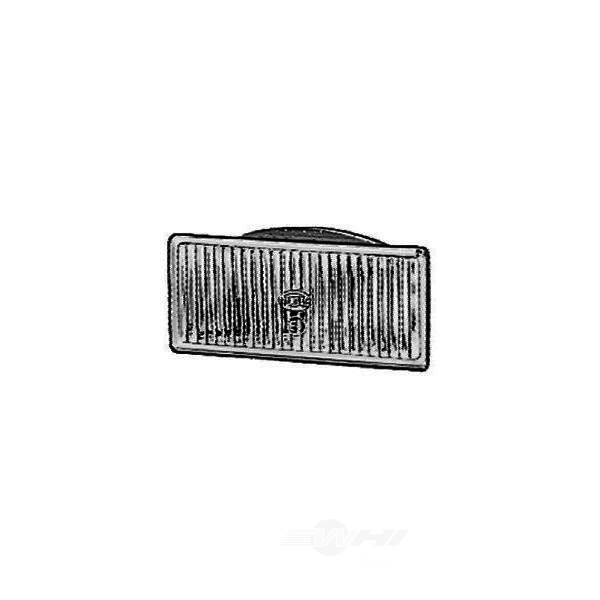 Hella Passenger Side Replacement Fog Light 123582001