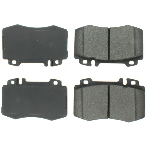 Centric Posi Quiet™ Semi-Metallic Front Disc Brake Pads 104.08470