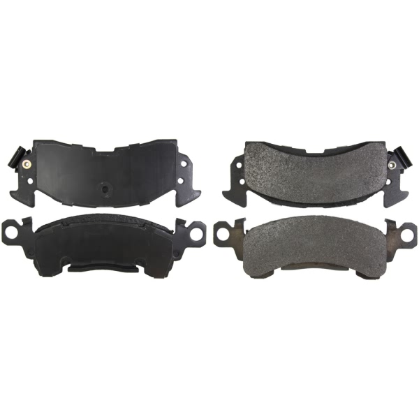 Centric Posi Quiet™ Semi-Metallic Front Disc Brake Pads 104.00521