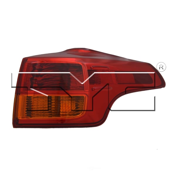 TYC Passenger Side Outer Replacement Tail Light 11-6577-01-9