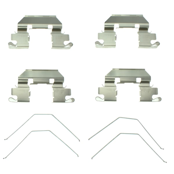 Centric Disc Brake Hardware Kit 117.40060