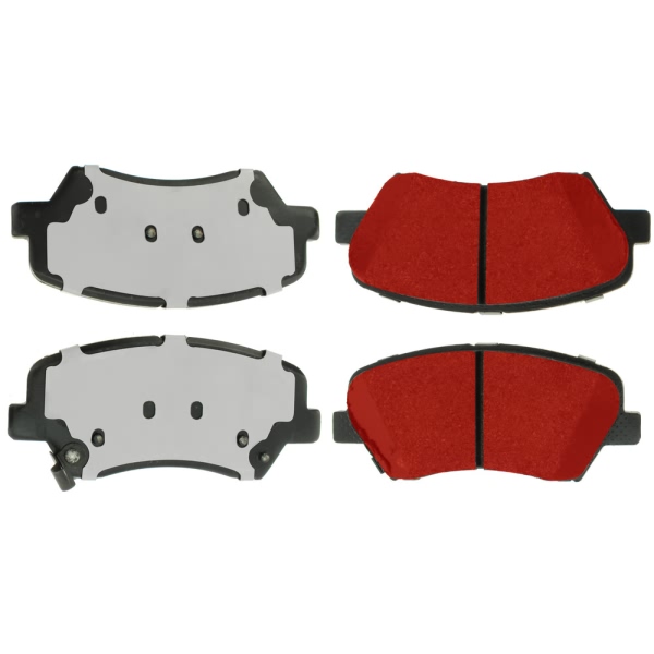 Centric Posi Quiet Pro™ Semi-Metallic Front Disc Brake Pads 500.15431