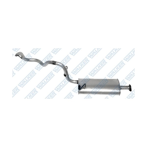 Walker Soundfx Aluminized Steel Oval Direct Fit Exhaust Muffler 18830