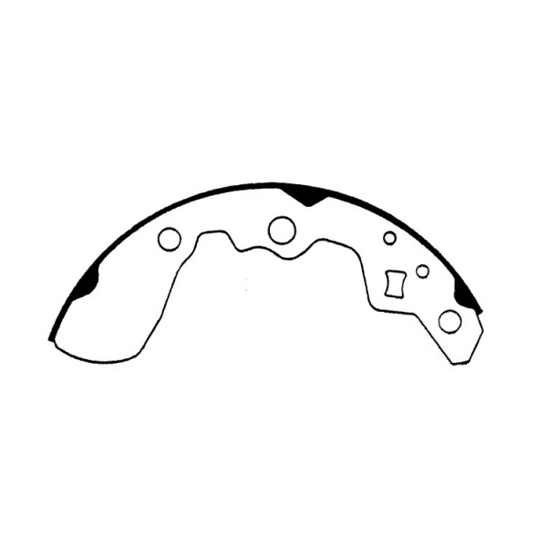 Centric Premium Rear Drum Brake Shoes 111.06080