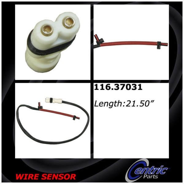 Centric Front Brake Pad Sensor 116.37031