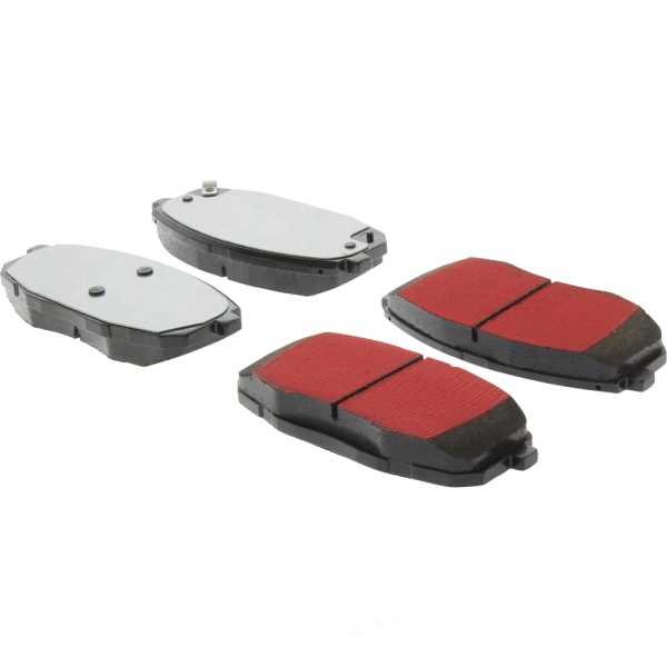 Centric Pq Pro Disc Brake Pads With Hardware 500.20350