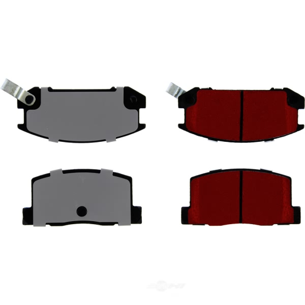 Centric Posi Quiet Pro™ Ceramic Rear Disc Brake Pads 500.06570