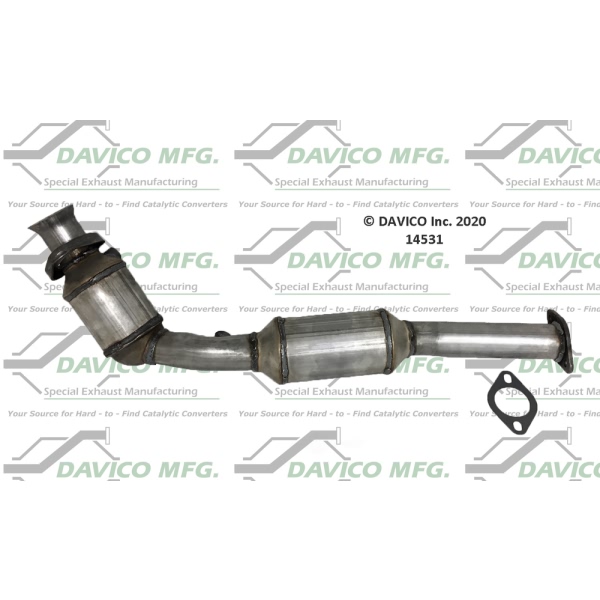 Davico Direct Fit Catalytic Converter and Pipe Assembly 14531