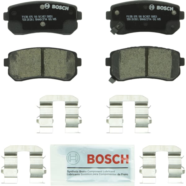 Bosch QuietCast™ Premium Ceramic Rear Disc Brake Pads BC1157
