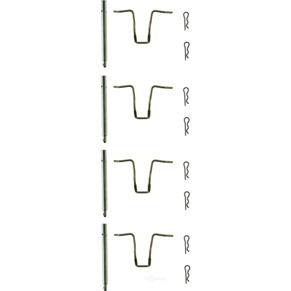 Centric Front Disc Brake Hardware Kit 117.35014