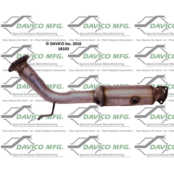 Davico Direct Fit Catalytic Converter 18103