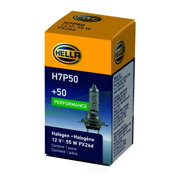 Hella H7P50 Performance Series Halogen Light Bulb H7P50