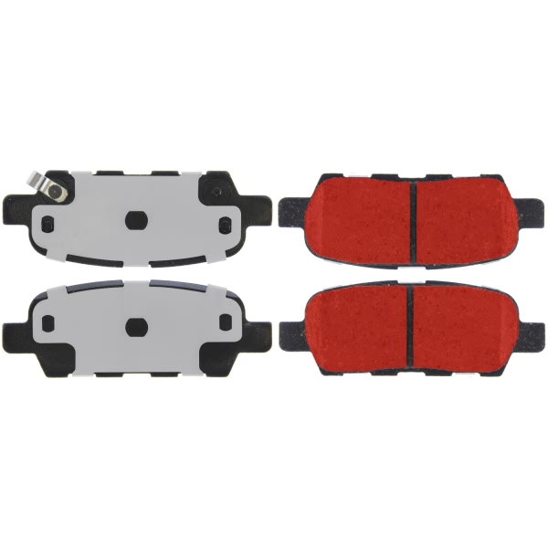 Centric Posi Quiet Pro™ Ceramic Rear Disc Brake Pads 500.09052