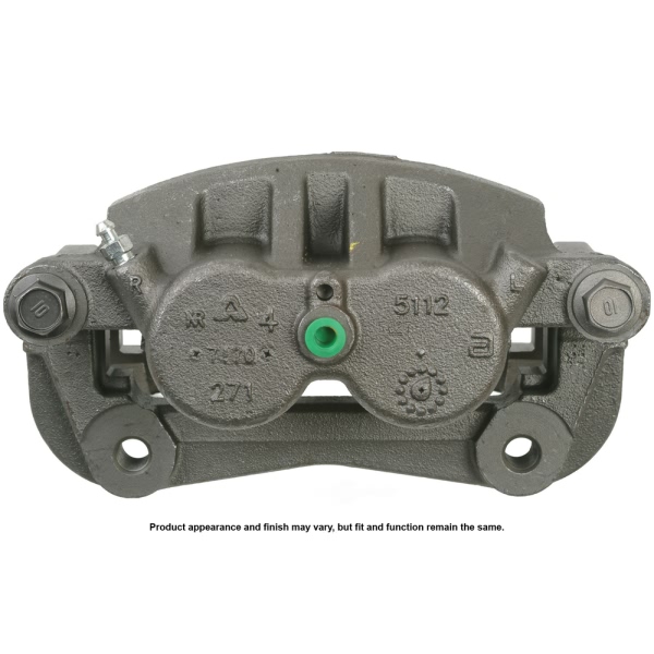 Cardone Reman Remanufactured Unloaded Caliper w/Bracket 19-B3338