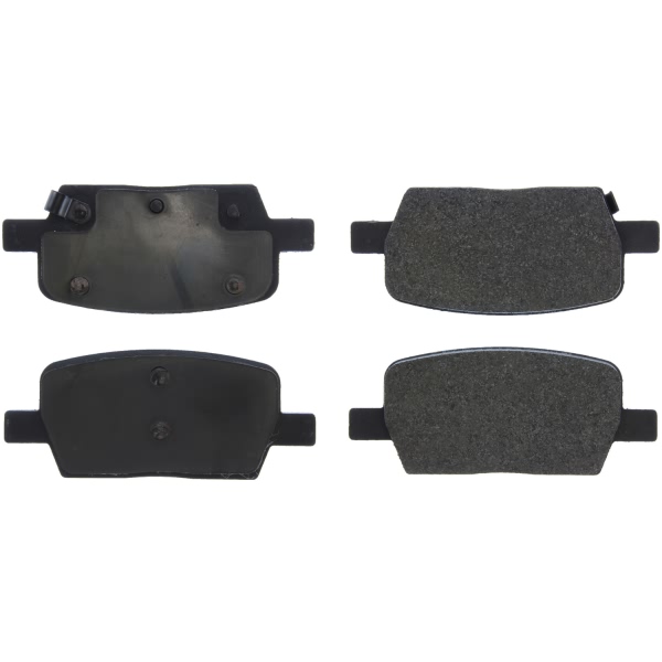 Centric Posi Quiet™ Semi-Metallic Rear Disc Brake Pads 104.19140