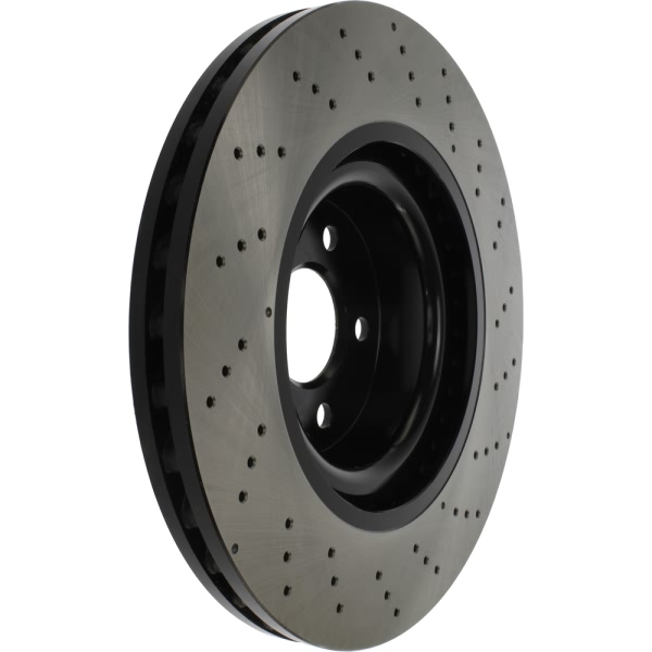 Centric SportStop Drilled 1-Piece Front Brake Rotor 128.35095