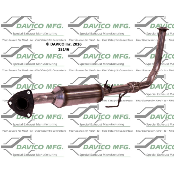 Davico Direct Fit Catalytic Converter and Pipe Assembly 18146