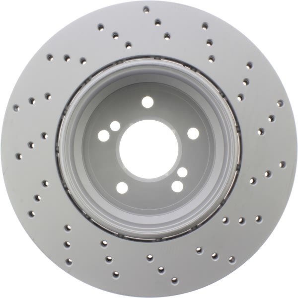 Centric SportStop Drilled 1-Piece Rear Driver Side Brake Rotor 128.34110