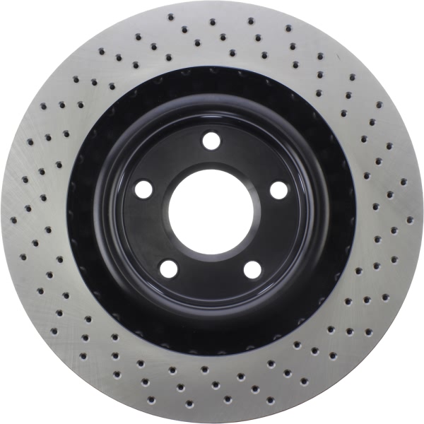 Centric SportStop Drilled 1-Piece Front Brake Rotor 128.62086