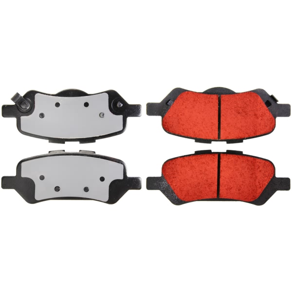 Centric Posi Quiet Pro™ Ceramic Rear Disc Brake Pads 500.14020