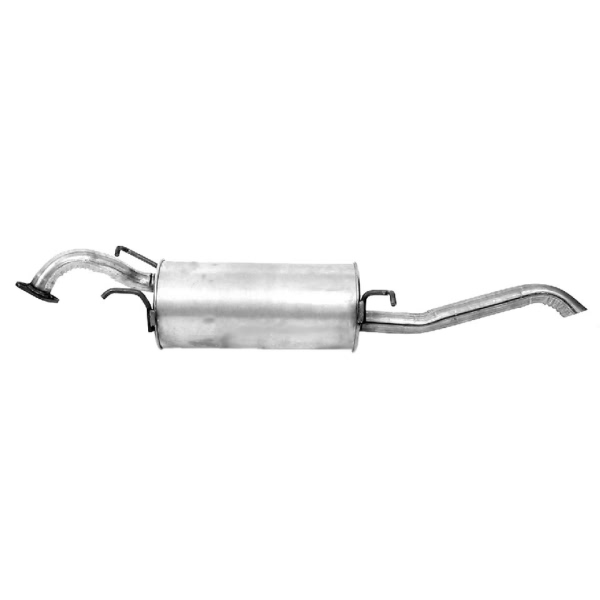 Walker Quiet Flow Stainless Steel Round Aluminized Exhaust Muffler And Pipe Assembly 54479