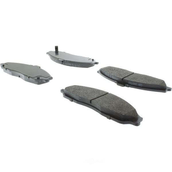 Centric Premium Semi-Metallic Front Disc Brake Pads 300.07310