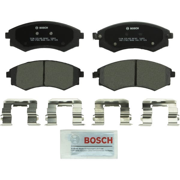 Bosch QuietCast™ Premium Organic Front Disc Brake Pads BP887