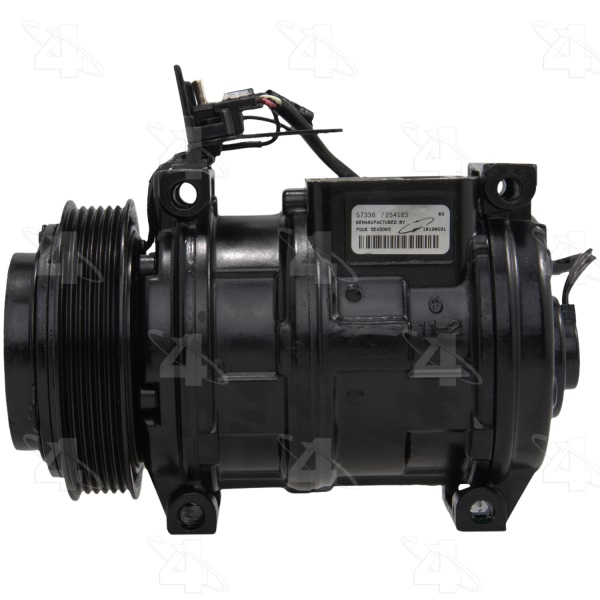 Four Seasons Remanufactured A C Compressor With Clutch 57336