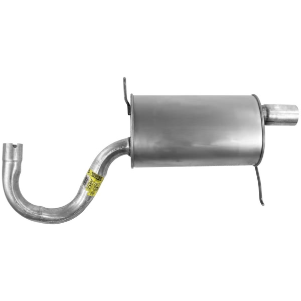 Walker Quiet Flow Stainless Steel Oval Bare Exhaust Muffler And Pipe Assembly 54912