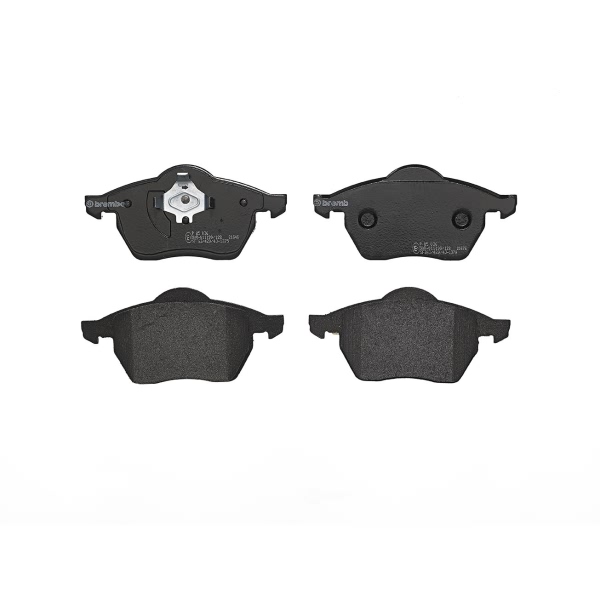 brembo Premium Low-Met OE Equivalent Front Brake Pads P85036