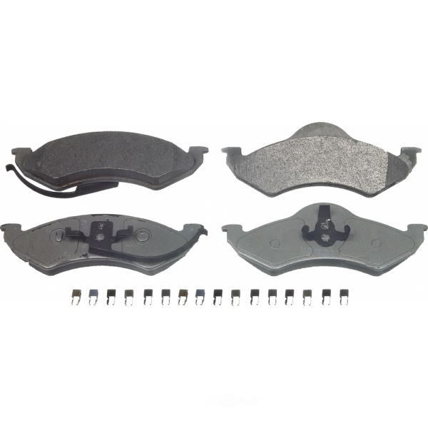 Wagner ThermoQuiet Semi-Metallic Disc Brake Pad Set MX746