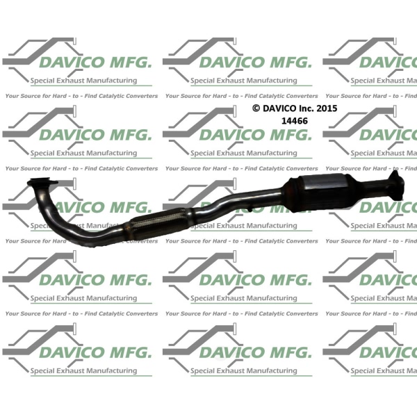 Davico Direct Fit Catalytic Converter and Pipe Assembly 14466