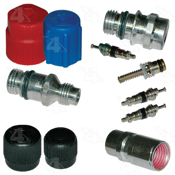 Four Seasons A C System Valve Core And Cap Kit 26776