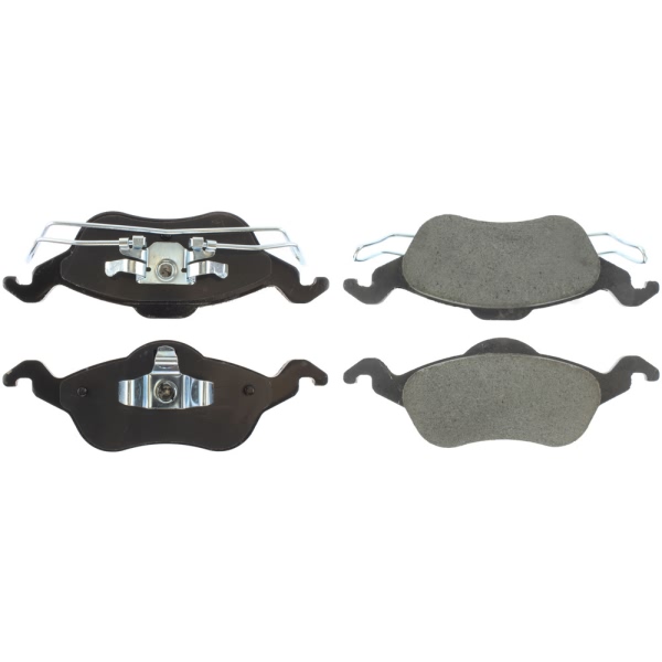 Centric Posi Quiet™ Ceramic Front Disc Brake Pads 105.08160