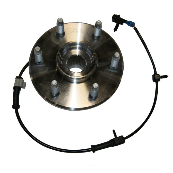 GMB Front Driver Side Wheel Bearing and Hub Assembly 730-0093