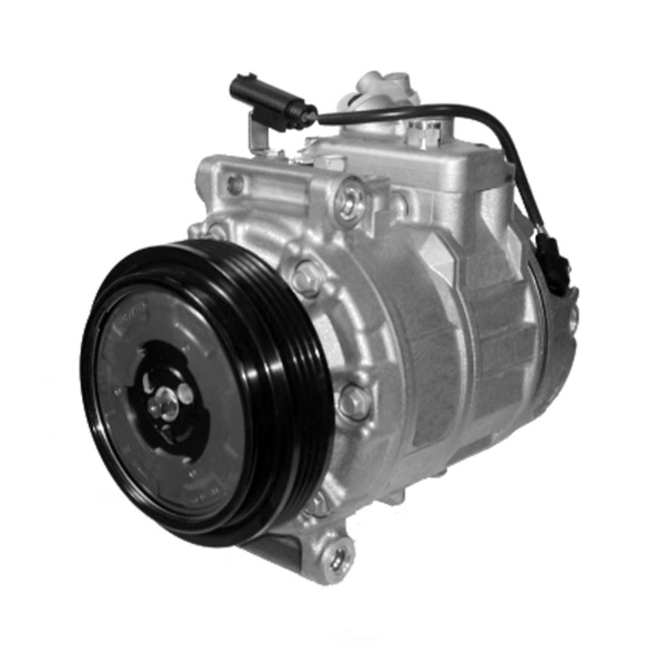 Denso New Compressor W/ Clutch 471-1483