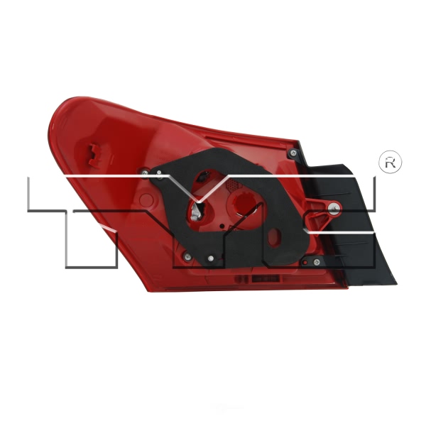 TYC Passenger Side Outer Replacement Tail Light 11-6389-01
